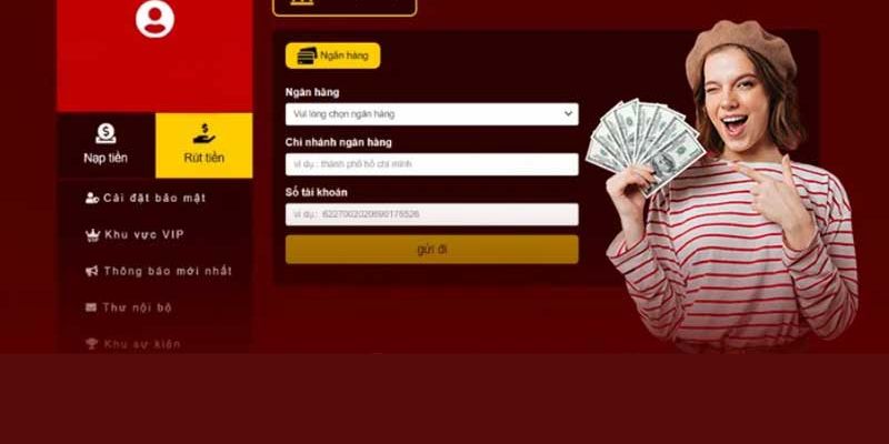 Khai thông tin rút tiền Hello88
